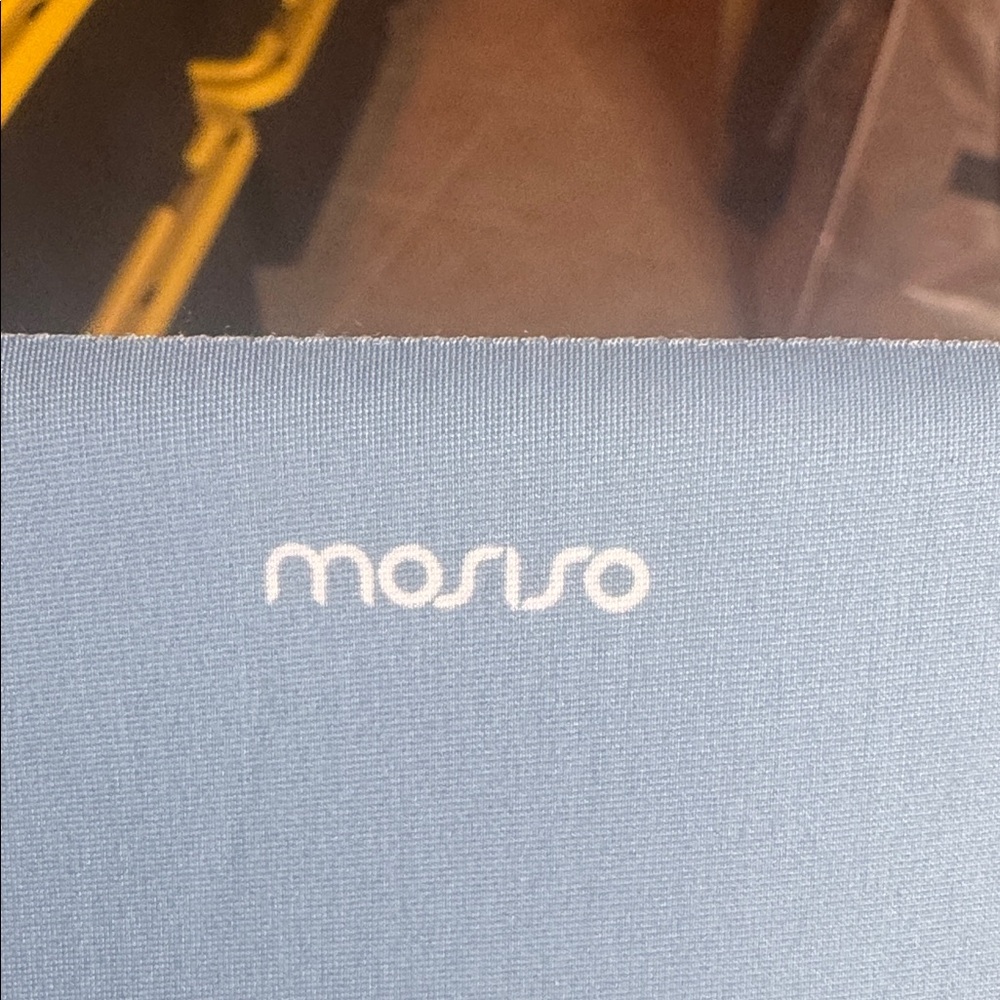 NWOT Mosiso Ergonomic Mouse Pad w/ Wrist Rest Memory Foam Mouse Mat Blue - Picture 7 of 8